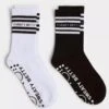 Sweaty Betty 2pk Ankle Gripper Cotton Rich Socks 1 Sweaty Betty 2pk Ankle Gripper Cotton Rich Socks -Marks and Spencer Shop 2pk Ankle Gripper Cotton Rich Socks