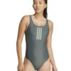 ADIDAS 3-Stripes Scoop Neck Swimsuit -Marks and Spencer Shop 3 Stripes Scoop Neck Swimsuit