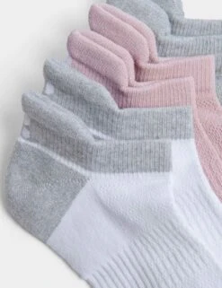 Sweaty Betty 3pk Workout Cotton Rich Trainer Socks -Marks and Spencer Shop 3pk workout cotton rich trainer socks 4