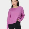 Sweaty Betty After Class Cotton Blend Relaxed Sweatshirt 1 Sweaty Betty After Class Cotton Blend Relaxed Sweatshirt -Marks and Spencer Shop After Class Cotton Blend Relaxed Sweatshirt