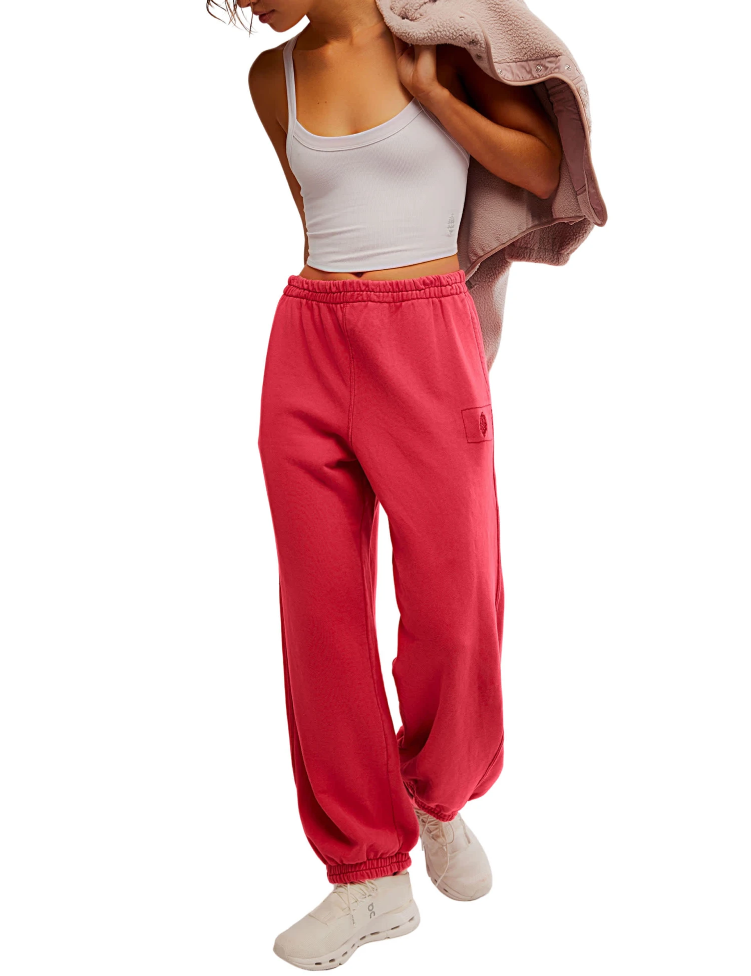 All Clear Cami Solid Fitted Crop Top 4 All Clear Cami Solid Fitted Crop Top - Image 2