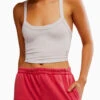 All Clear Cami Solid Fitted Crop Top -Marks and Spencer Shop All Clear Cami Solid Fitted Crop Top