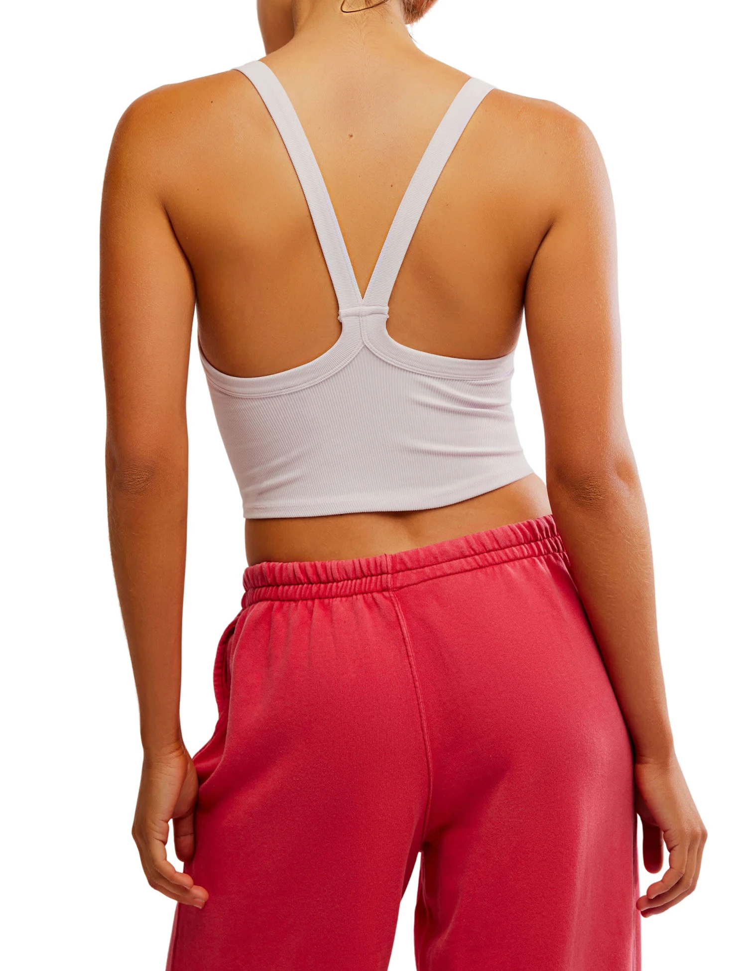 All Clear Cami Solid Fitted Crop Top 6 All Clear Cami Solid Fitted Crop Top - Image 4
