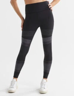 Arena Panelled High Waisted Leggings