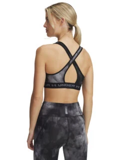 Under Armour Armour Mid Crossback Printed Sports Bra 13 Under Armour Armour Mid Crossback Printed Sports Bra -Marks and Spencer Shop Armour Mid Crossback Printed Sports Bra 3