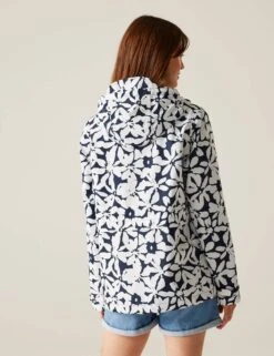 Regatta Bayletta II Floral Hooded Rain Jacket -Marks and Spencer Shop Bayletta II Floral Hooded Rain Jacket 8
