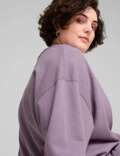 Puma Better Classics Relaxed Pure Cotton Sweatshirt -Marks and Spencer Shop Better Classics Relaxed Pure Cotton Sweatshirt 7