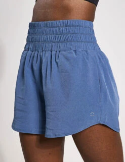 Bronte Woven High Waisted Running Shorts