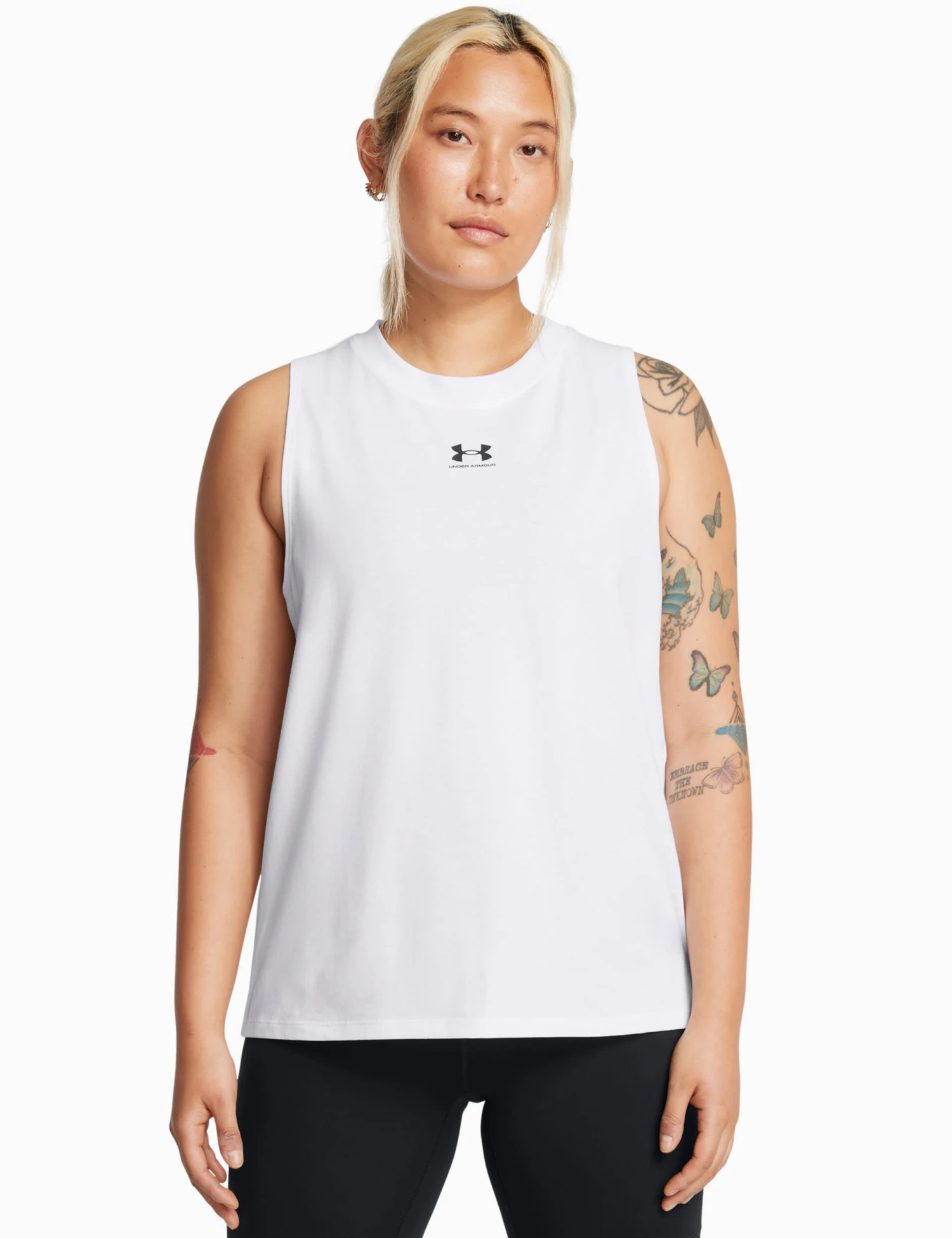 Under Armour Campus Cotton Rich Crew Neck Gym Vest Top 3 Under Armour Campus Cotton Rich Crew Neck Gym Vest Top