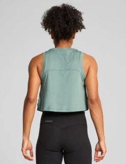 Puma Cloudspun Crew Neck Crop Top -Marks and Spencer Shop Cloudspun Crew Neck Crop Top 3