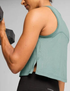 Puma Cloudspun Crew Neck Crop Top -Marks and Spencer Shop Cloudspun Crew Neck Crop Top 5