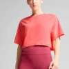 Puma Cloudspun Mesh Crew Neck Crop T-Shirt