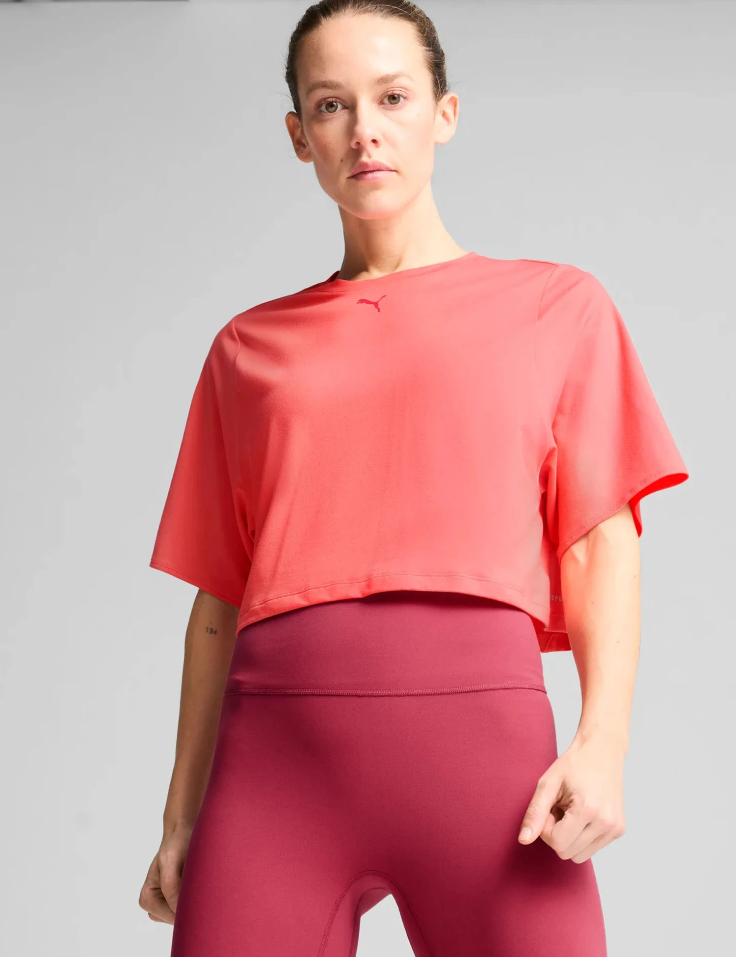 Puma Cloudspun Mesh Crew Neck Crop T-Shirt 3 Puma Cloudspun Mesh Crew Neck Crop T-Shirt