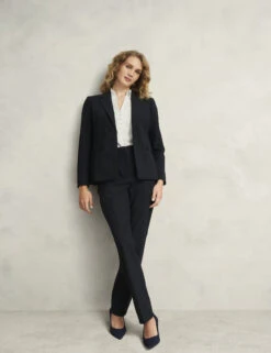 Collared Button Detail Blouson Sleeve Blouse 24 Collared Button Detail Blouson Sleeve Blouse -Marks and Spencer Shop Collared Button Detail Blouson Sleeve Blouse 6