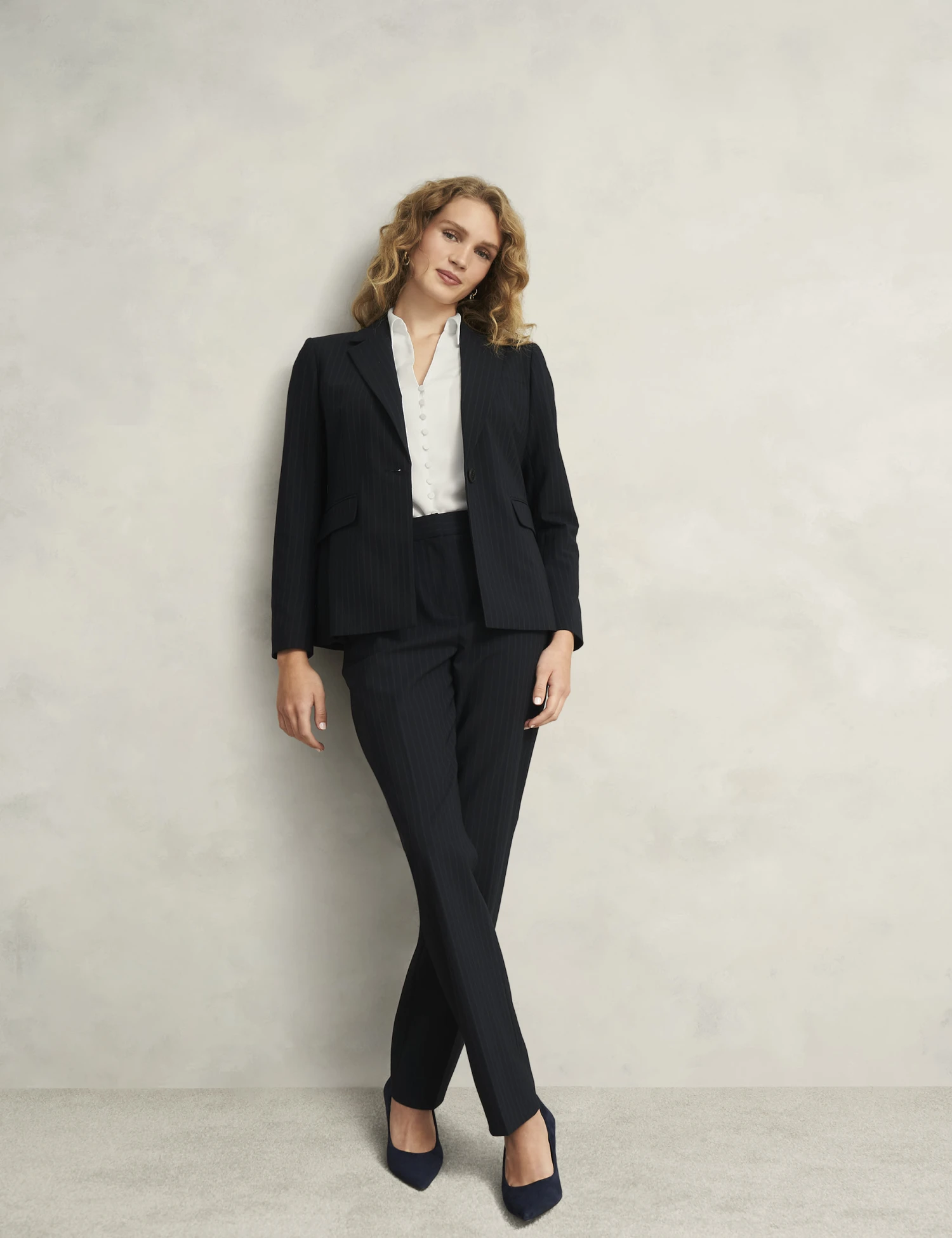 Collared Button Detail Blouson Sleeve Blouse 9 Collared Button Detail Blouson Sleeve Blouse - Image 7