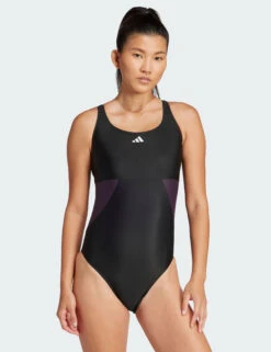 ADIDAS Colorblock C-Back Scoop Neck Swimsuit