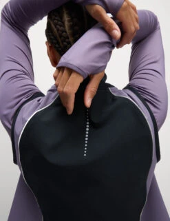 Colour Block Cropped Gilet -Marks and Spencer Shop Colour Block Cropped Gilet 2