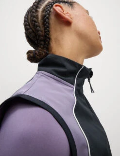 Colour Block Cropped Gilet -Marks and Spencer Shop Colour Block Cropped Gilet 5