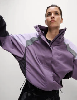 Colour Block Stormwear™ Relaxed Sports Jacket -Marks and Spencer Shop Colour Block Stormwear Relaxed Sports Jacket 2