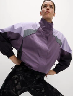 Colour Block Stormwear™ Relaxed Sports Jacket -Marks and Spencer Shop Colour Block Stormwear Relaxed Sports Jacket 3