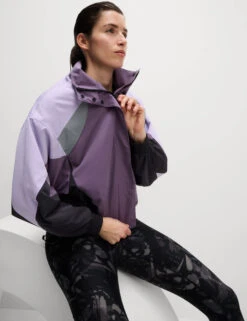 Colour Block Stormwear™ Relaxed Sports Jacket -Marks and Spencer Shop Colour Block Stormwear Relaxed Sports Jacket 5