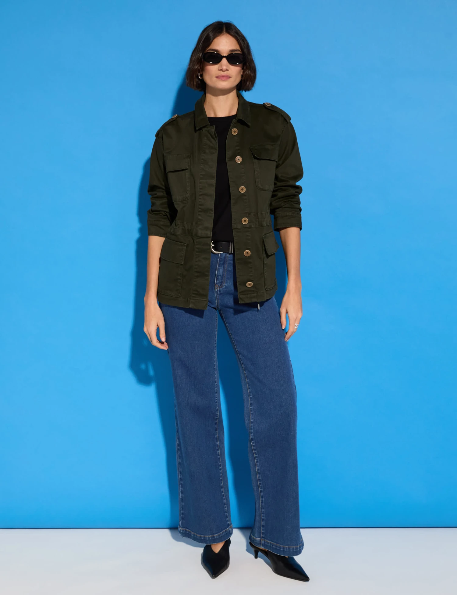 Cotton Rich Collared Cargo Jacket 5 Cotton Rich Collared Cargo Jacket - Image 3