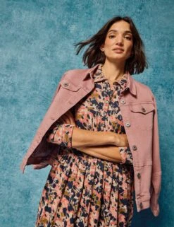 WHITE STUFF Cotton Rich Denim Jacket 22 WHITE STUFF Cotton Rich Denim Jacket -Marks and Spencer Shop Cotton Rich Denim Jacket 6