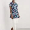 Cotton Rich Floral Tunic