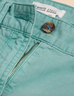 WHITE STUFF Cotton Rich Knee Length Chino Shorts -Marks and Spencer Shop Cotton Rich Knee Length Chino Shorts 5