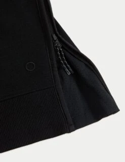 Cotton Rich Mesh Panel Relaxed Hoodie -Marks and Spencer Shop Cotton Rich Mesh Panel Relaxed Hoodie 7