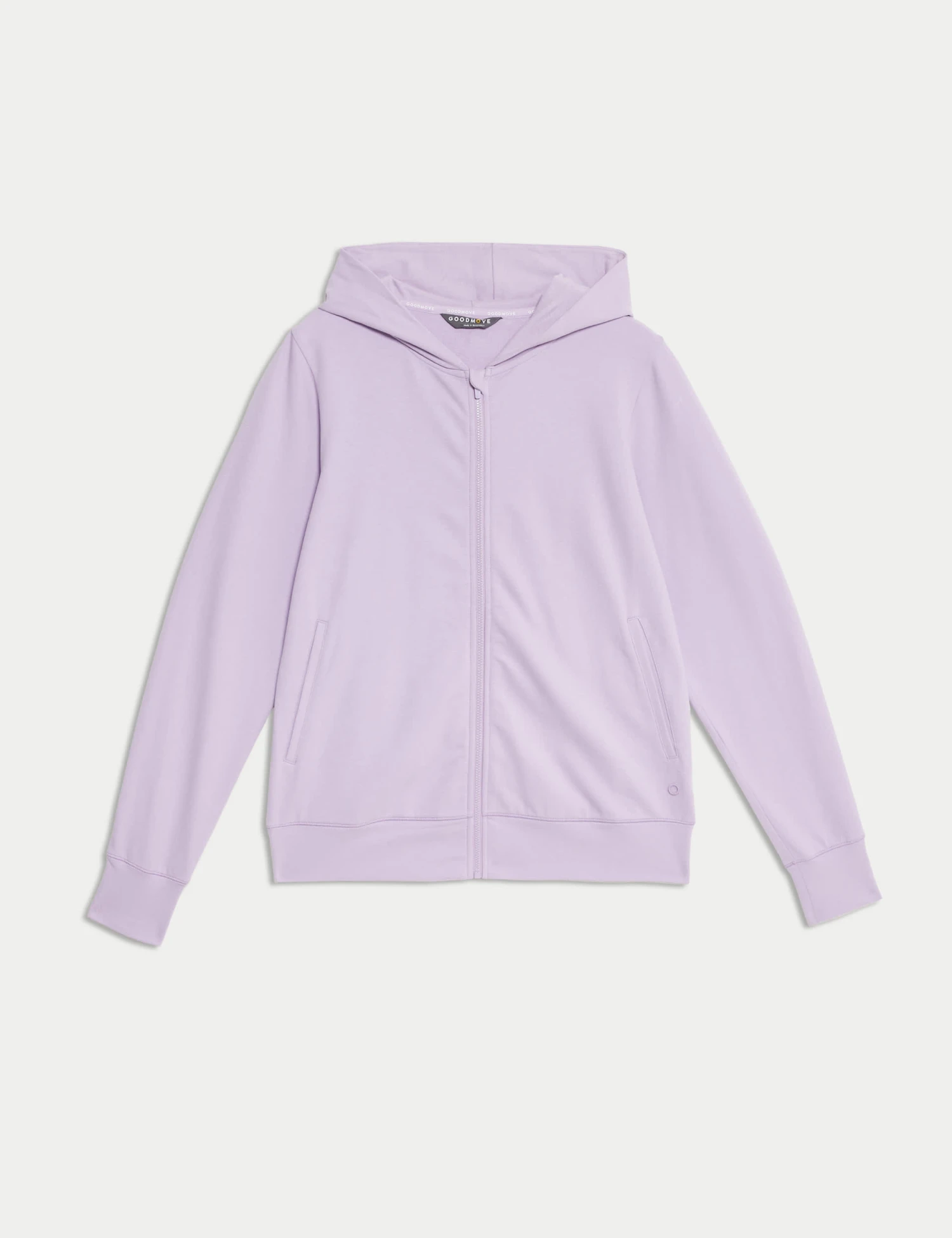 Cotton Rich Relaxed Zip Up Hoodie 4 Cotton Rich Relaxed Zip Up Hoodie - Image 2