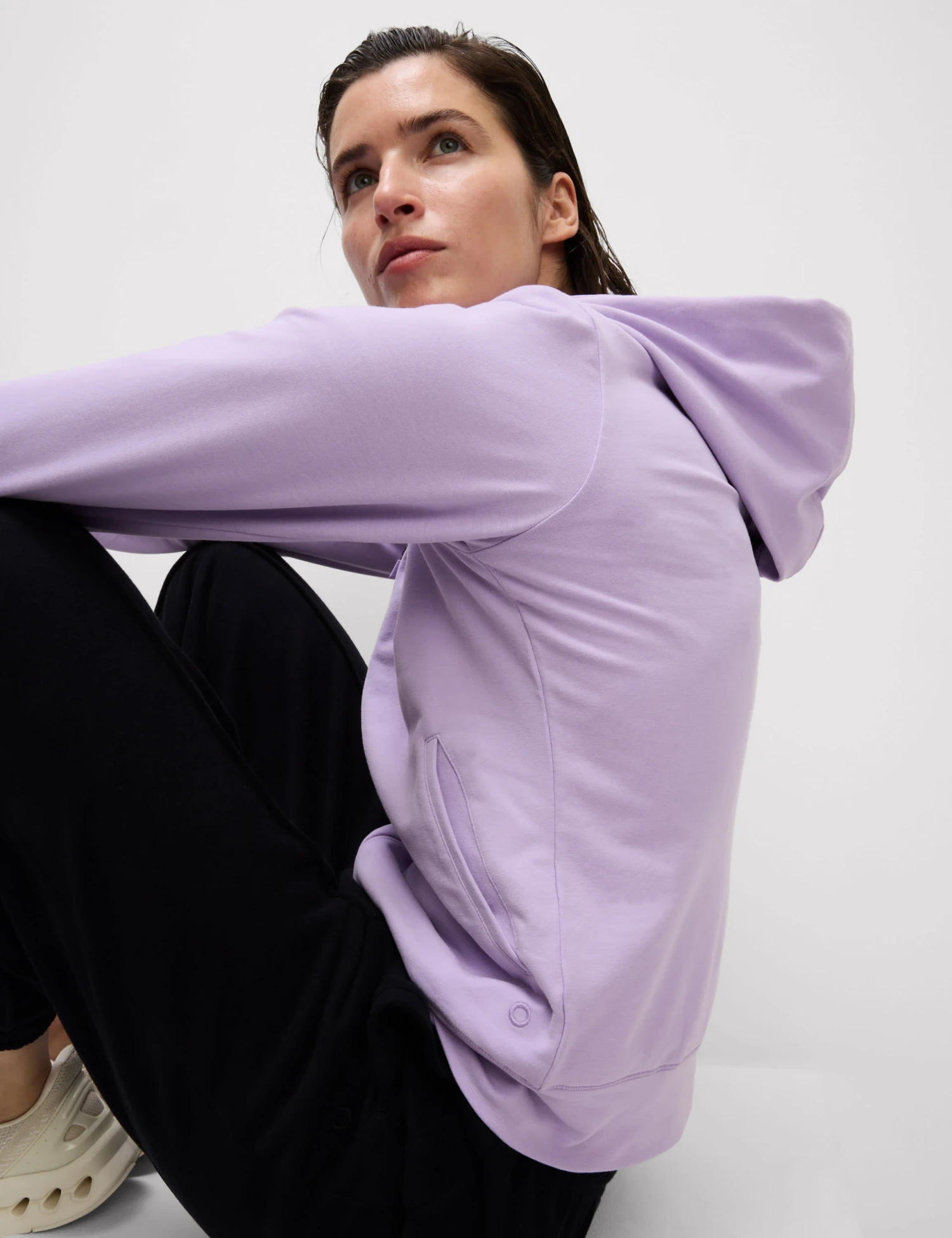 Cotton Rich Relaxed Zip Up Hoodie 3 Cotton Rich Relaxed Zip Up Hoodie