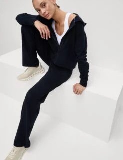 Cotton Rich Side Stripe Straight Leg Joggers 24 Cotton Rich Side Stripe Straight Leg Joggers -Marks and Spencer Shop Cotton Rich Side Stripe Straight Leg Joggers 2