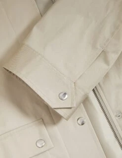 Cotton Rich Stormwear™ Longline Mac -Marks and Spencer Shop Cotton Rich Stormwear Longline Mac 7
