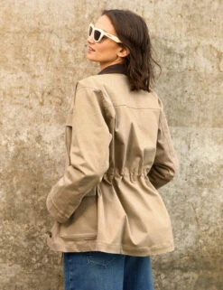 Cotton Rich Utility Jacket -Marks and Spencer Shop Cotton Rich Utility Jacket 5