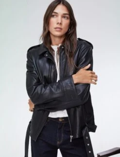 Crew Neck Button Through Puff Sleeve Blouse -Marks and Spencer Shop Crew Neck Button Through Puff Sleeve Blouse 6