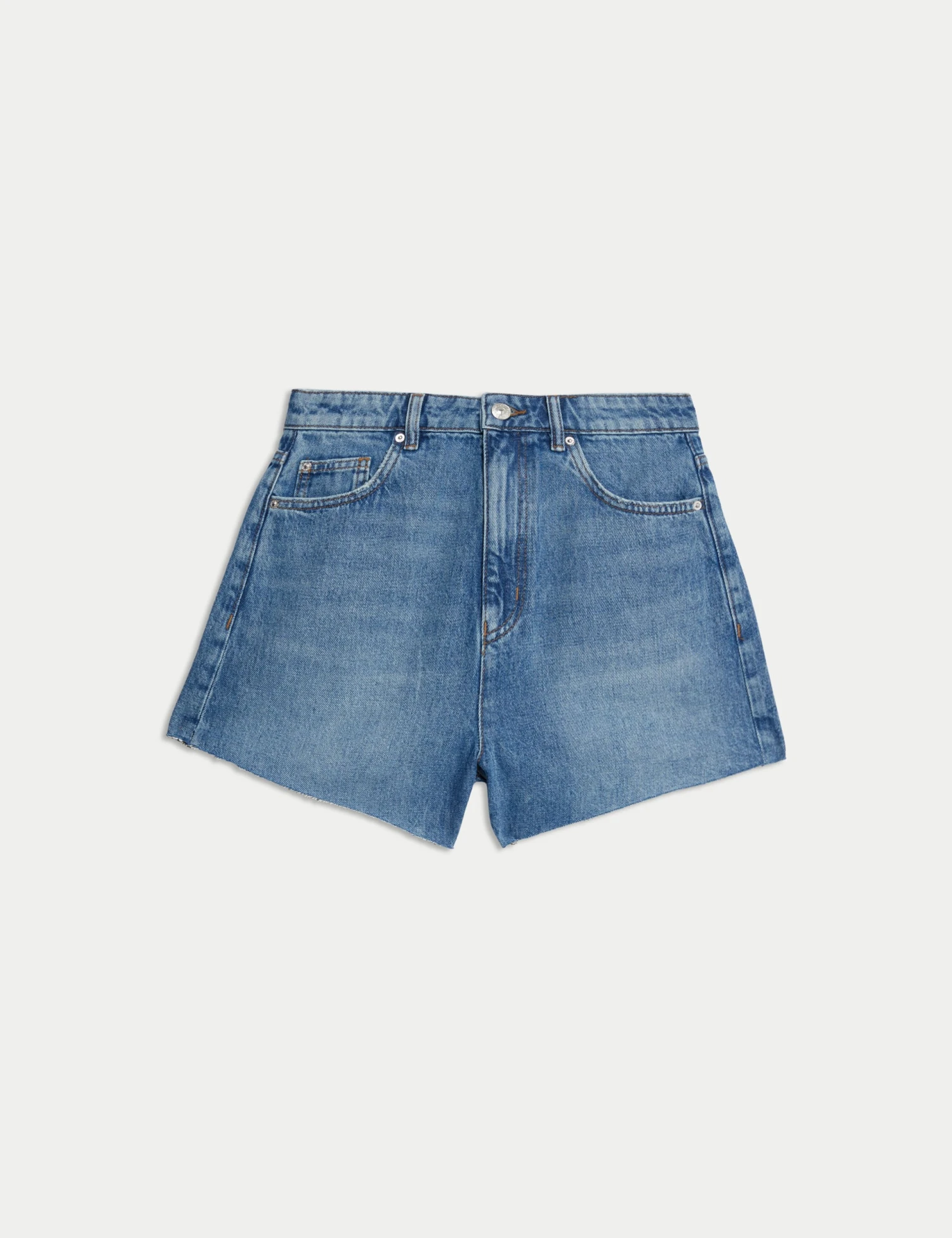 Denim Mom High Waisted Shorts 4 Denim Mom High Waisted Shorts - Image 2