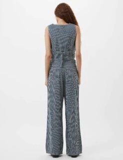 French Connection Denim Pinstripe Waistcoat -Marks and Spencer Shop Denim Pinstripe Waistcoat 3