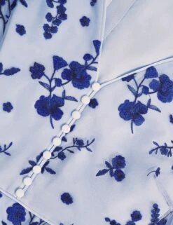 Embroidered V-Neck Midi Skater Dress -Marks and Spencer Shop Embroidered V Neck Midi Skater Dress 7