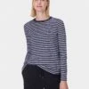 Sweaty Betty Essential Cotton Rich Striped Top 1 Sweaty Betty Essential Cotton Rich Striped Top -Marks and Spencer Shop Essential Cotton Rich Striped Top