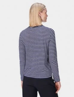 Sweaty Betty Essential Cotton Rich Striped Top -Marks and Spencer Shop Essential Cotton Rich Striped Top 4