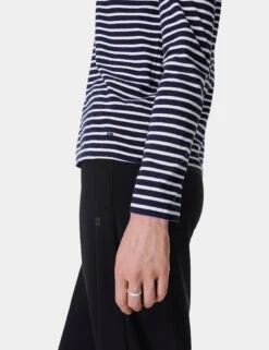 Sweaty Betty Essential Cotton Rich Striped Top -Marks and Spencer Shop Essential Cotton Rich Striped Top 6