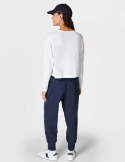 Sweaty Betty Essential Crew Neck Crop Top -Marks and Spencer Shop Essential Crew Neck Crop Top 3