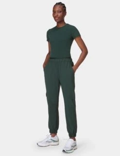 Sweaty Betty Explorer Cargo Cuffed Lightweight Trousers -Marks and Spencer Shop Explorer Cargo Cuffed Lightweight Trousers 2