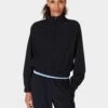 Sweaty Betty Explorer Funnel Neck Half Zip Sweatshirt -Marks and Spencer Shop Explorer Funnel Neck Half Zip Sweatshirt