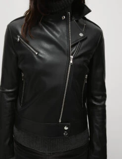 Faux Leather Biker Jacket -Marks and Spencer Shop Faux Leather Biker Jacket 5