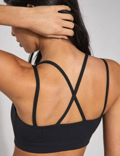 Girlfriend Collective Float Noah Strappy Non Wired Sports Bra -Marks and Spencer Shop Float Noah Strappy Non Wired Sports Bra 4
