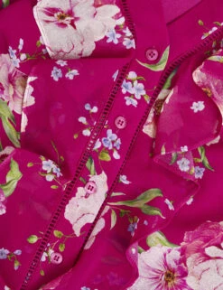 Floral V-Neck Frill Detail Blouse -Marks and Spencer Shop Floral V Neck Frill Detail Blouse 6