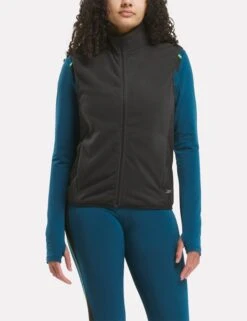 Reebok Funnel Neck Running Gilet