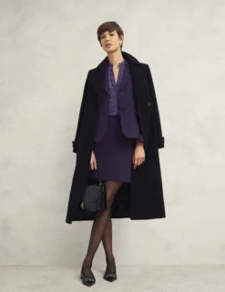 Geometric V-Neck Blouse -Marks and Spencer Shop Geometric V Neck Blouse 8